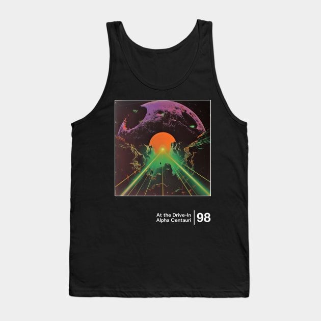 Alpha Centauri - Minimal Style Graphic Artwork Tank Top by saudade